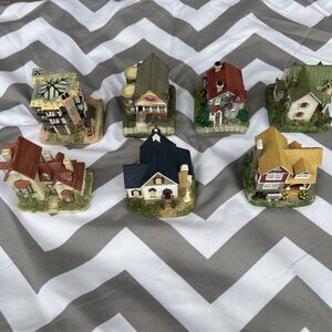 7 Vtg International Resources Village Houses Lot 90s Buildings Liberty Falls